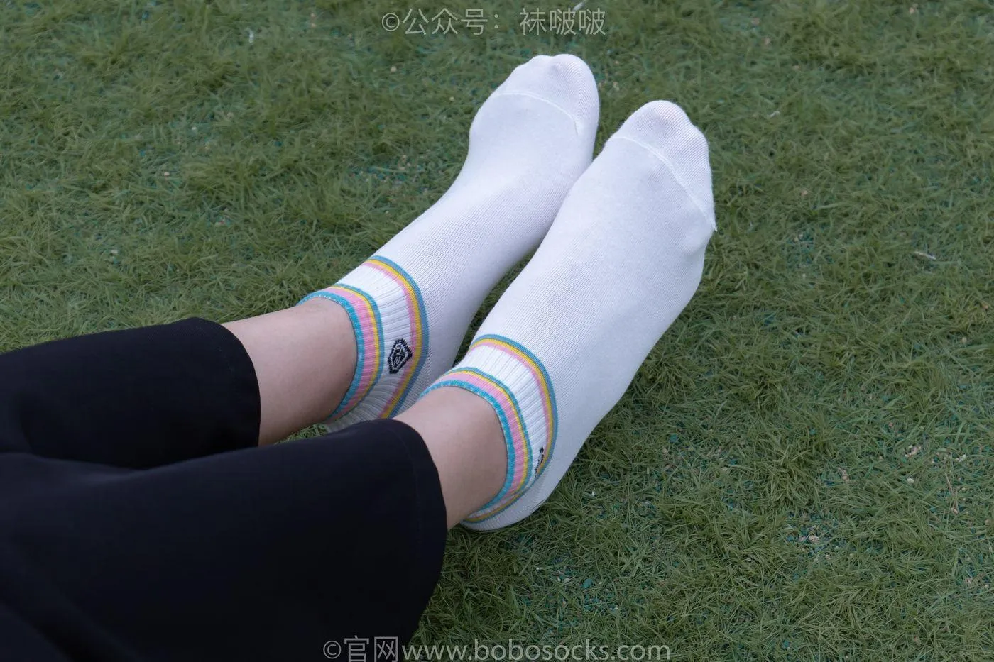 [BoBoSocks袜啵啵]NO.021 泡芙-板鞋、白棉袜、裸足 [131P]插图9